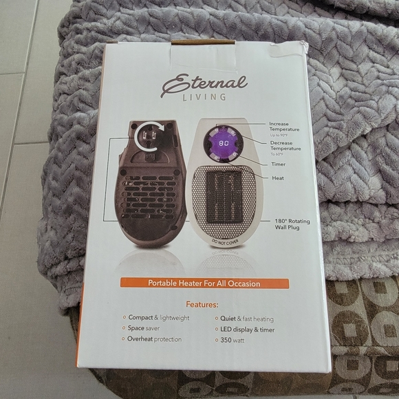 NWT Portable Heater - Picture 5 of 8